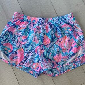 Lilly Pulitzer Luxletic Exercise shorts (lined)